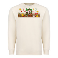 Sandshell Christmas feeling jolly cow Premium Sweatshirt - Artiststas