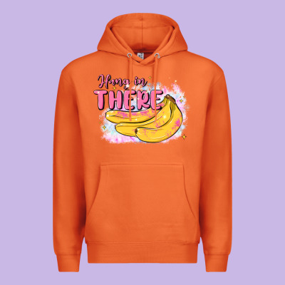 Hang In There Premium Hoodie Designed By Maliassmallbusiness