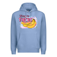 Colony Blue hang in there Premium Hoodie - MaliasSmallBusiness