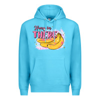 Ocean Blue hang in there Premium Hoodie - MaliasSmallBusiness