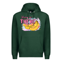 Sports Green hang in there Premium Hoodie - MaliasSmallBusiness