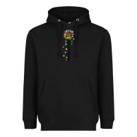 Black autism mama sunflower black Heavyweight Hoodie - JahusDesignShop