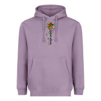Lavender autism mama sunflower black Heavyweight Hoodie - JahusDesignShop