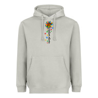 Moon Dust autism mama sunflower black Heavyweight Hoodie - JahusDesignShop