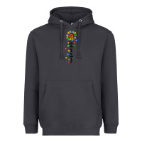 Smoke autism mama sunflower black Heavyweight Hoodie - JahusDesignShop