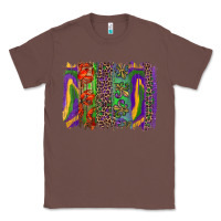 Chestnut mardi gras brushstroke Classic Tee - RanaPortraitStore