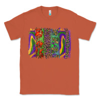 Copper mardi gras brushstroke Classic Tee - RanaPortraitStore