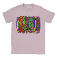 Lilac mardi gras brushstroke Classic Tee - RanaPortraitStore