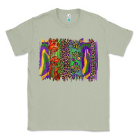 Matcha mardi gras brushstroke Classic Tee - RanaPortraitStore