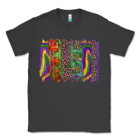 Smoke mardi gras brushstroke Classic Tee - RanaPortraitStore