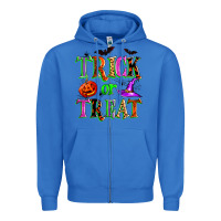True Royal trick or treat Zipper Hoodie - Zillion Design Studio
