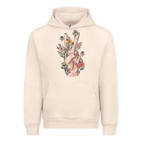 Sandshell hand peace sign Urban Hoodie - MaliasSmallBusiness