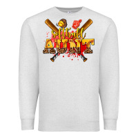 Oatmeal Heather softball aunt Premium Sweatshirt - AdoDesignShop