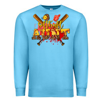 Ocean Blue softball aunt Premium Sweatshirt - AdoDesignShop