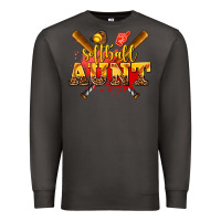 Smoke softball aunt Premium Sweatshirt - AdoDesignShop