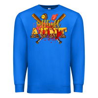 True Royal softball aunt Premium Sweatshirt - AdoDesignShop