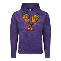 Cloud Purple mexican maracas Vintage Hoodie - AdoDesignShop
