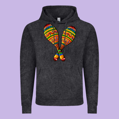 Mexican Maracas Vintage Hoodie Designed By Adodesignshop