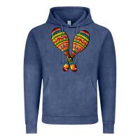 Vintage Denim mexican maracas Vintage Hoodie - AdoDesignShop