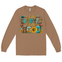 Toasted Coconut a little country a little hood Long Sleeve Tee - texasbilliewilder