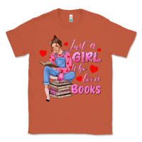 Copper just a girl who loves books Classic Tee - texasbilliewilder