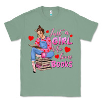 Sage just a girl who loves books Classic Tee - texasbilliewilder