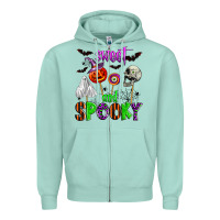 Seafoam sweet and spooky Zipper Hoodie - Zillion Design Studio