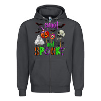 Smoke sweet and spooky Zipper Hoodie - Zillion Design Studio