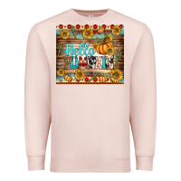 Pale Pink hello pumpkin tumbler Premium Sweatshirt - BundleAndBundleShop
