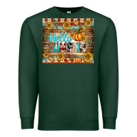 Sports Green hello pumpkin tumbler Premium Sweatshirt - BundleAndBundleShop