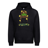 Black one lucky mama Urban Hoodie - MaliasSmallBusiness