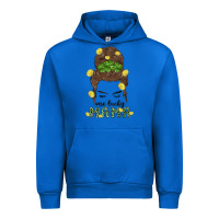 Cobalt one lucky mama Urban Hoodie - MaliasSmallBusiness
