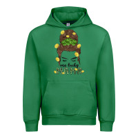 Emerald one lucky mama Urban Hoodie - MaliasSmallBusiness