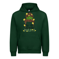 Forest Green one lucky mama Urban Hoodie - MaliasSmallBusiness