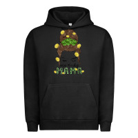 Pigment Black one lucky mama Urban Hoodie - MaliasSmallBusiness