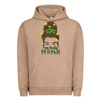Pigment Burro one lucky mama Urban Hoodie - MaliasSmallBusiness