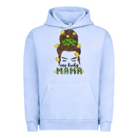 Pigment Grape Ice one lucky mama Urban Hoodie - MaliasSmallBusiness