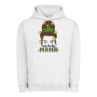 Pigment Lunar Rock one lucky mama Urban Hoodie - MaliasSmallBusiness