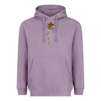 Lavender autism mama sunflower white Heavyweight Hoodie - JahusDesignShop
