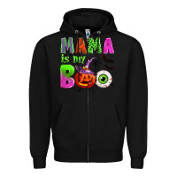 Black mama is my boo Zipper Hoodie - Zillion Design Studio