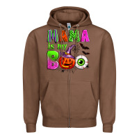 Chestnut mama is my boo Zipper Hoodie - Zillion Design Studio