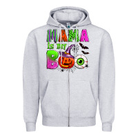 Mama Is My Boo Zipper Hoodie | Teevron