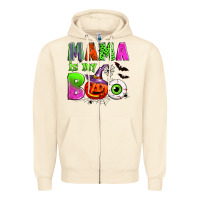 Sandshell mama is my boo Zipper Hoodie - Zillion Design Studio