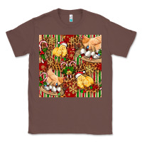 Chestnut christmas chicken Classic Tee - FaDigitalArtStudio