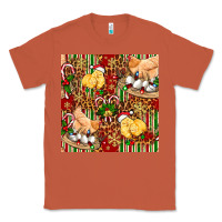 Copper christmas chicken Classic Tee - FaDigitalArtStudio