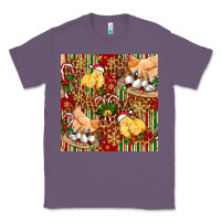 Lavender christmas chicken Classic Tee - FaDigitalArtStudio