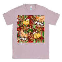 Lilac christmas chicken Classic Tee - FaDigitalArtStudio