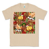 Mushroom christmas chicken Classic Tee - FaDigitalArtStudio