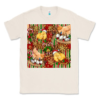 Natural christmas chicken Classic Tee - FaDigitalArtStudio