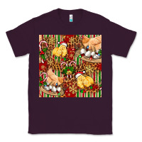 Plum christmas chicken Classic Tee - FaDigitalArtStudio